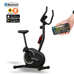 Bicicleta Vertical V-1000 Preto Connect - Consport - CONSPORT