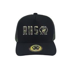 Boné Trucker Rhino Size Army curva preto - RHS-23... - RHINOSIZE