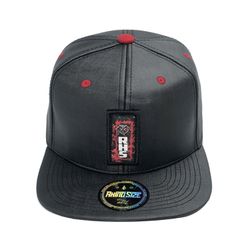 Boné Snapback Rhino Size Fire Aba Reta preto - RHS... - RHINOSIZE