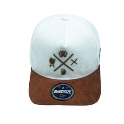 Boné Trucker Rhinosize BBQ Branco e Chocolate - R... - RHINOSIZE