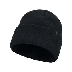 Gorro Duplo E-Stars preto patch couro preto EST-41... - RHINOSIZE