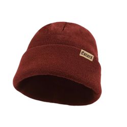 Gorro Duplo E-Stars Vinho patch vermelho EST-416 -... - RHINOSIZE