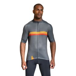 Camisa Ciclismo Tour Stripes Cinza - RH-5011-05500 - RH SPORTS