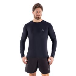 Camiseta RH UV Manga Longa Masculina Preta - RH-50... - RH SPORTS