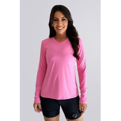 Camiseta RH UV Manga Longa Rosa - RH-5028-00303 - RH SPORTS