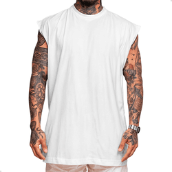 Regata Oversized Branco - REGATA-OVER-BRANCO - RIBEIRO STORE