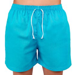 Short Linho Azul Claro - SHORT-LINHO-AZUL CLARO - RIBEIRO STORE