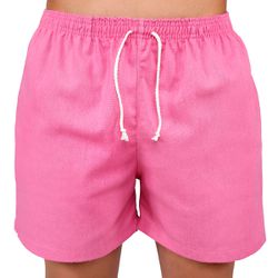 Short Linho Rosa - SHORT-LINHO-ROSA - RIBEIRO STORE