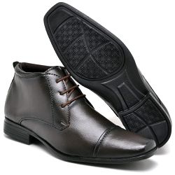 Botinha Social Masculina 600 Café Altar - 600-CAFE - RIBEIRO STORE