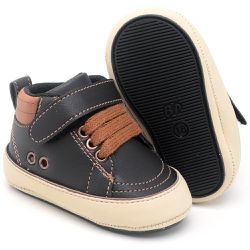 Botinha de Bebe Preto 105 - 105-PRETO - RIBEIRO STORE