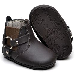  Botina De Bebe Fivela Cafe 107 - 107-CAFE - RIBEIRO STORE