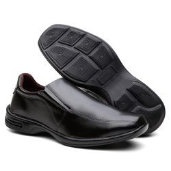  Sapato Social Confort Calçar 222 Preto - 222-PRET... - RIBEIRO STORE