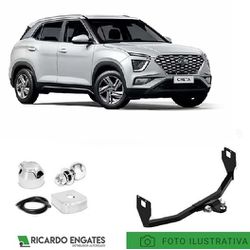 Engate Reboque CRETA 2020 A 2025 Ref 1000kg (REFOR... - Ricardo Engate