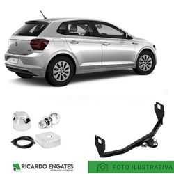 Engate Reboque Polo Hatch 2017+ Ref 1000kg (REFORÇ... - Ricardo Engate