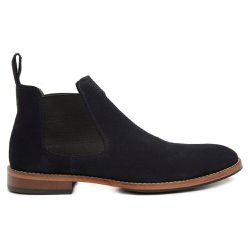 Bota Masculina Chelsea Venezia Camurça Marinho - ... - Bernotte