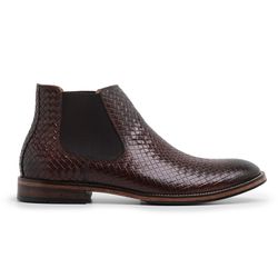 Bota Chelsea Masculina Couro Trisse Mouro - Giorgi... - Bernotte