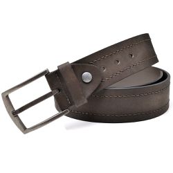 Cinto Masculino Casual Em Couro Café - CS046-3 - Bernotte