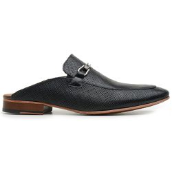 Mule Premium Masculino Couro Preto - SALDO 1 - Bernotte