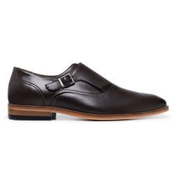 Sapato Masculino Monk Strap Paccino Cafe Bernotte ... - Bernotte