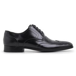 Sapato Masculino Oxford Barone Preto - Barone-1 - Bernotte