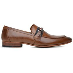 Sapato Masculino Loafer Ferrara Conhaque - Ferrara... - Bernotte