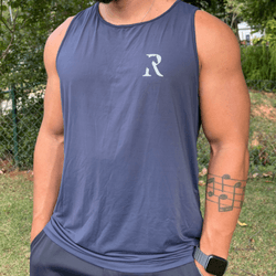 Regata Masculina Origem Azul - RMOAz - RIFI SPORTS