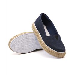 Sapatilha Pietra Corda Jeans DKShoes - Rilu Fashion