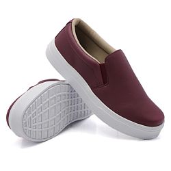 Slip On Liso Marsala DKShoes - Rilu Fashion