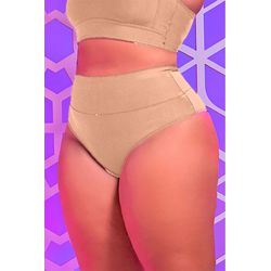 Calça Ritati Modeladora Plus Size em Cetinete Text... - RITATI LINGERIE