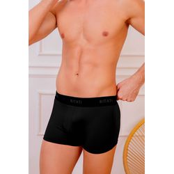 Cueca Microfibra Boxer Preta - 0002061PRE - RITATI LINGERIE