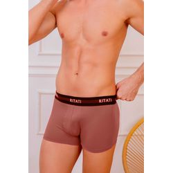 Cueca Microfibra Boxer Telha - 0002061TEL - RITATI LINGERIE