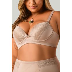 Sutiã Ritati Plus Size Micro Renda Base Dupla - 0... - RITATI LINGERIE