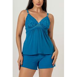 Baby Doll Amamentar Ritati Liganete e Renda - 0051... - RITATI LINGERIE