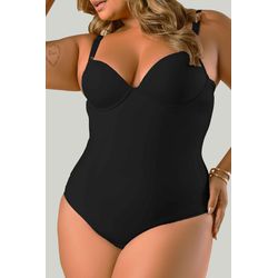 Body Ritati Modelador em Cetinete Plus Size - 0006... - RITATI LINGERIE