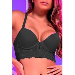 Sutiã Ritati Nadador Cetinete Renda com Abotoament... - RITATI LINGERIE