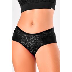 Calça Ritati em Laise e Microfibra Preto - 0011701... - RITATI LINGERIE