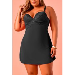 Camisola Ritati Plus Size Liganete Renda - 0051510... - RITATI LINGERIE