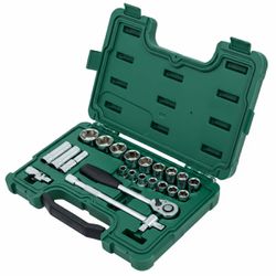 Jogo de Soquete de Impacto Sextavado Com 23 Peças (ST09005SJ) - Sata