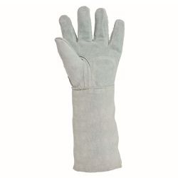 Luva de Raspa Cano Longo 20cm Tamanho Único PPM 10 PROTEPLUS
