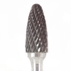Lima Rotativa Árvore Arredondada em Metal Duro MD 12,00mm 45,0072 ROCAST