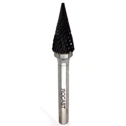 Lima Rotativa Cônica em Metal Duro MD 12,00mm 45,0025 ROCAST