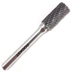 Lima Rotativa Cilíndrica Corte Frontal Metal Duro MD 10,00mm 45,0012 ROCAST