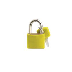 Cadeado Cores Amarelo 30mm - LT-30 - PADO