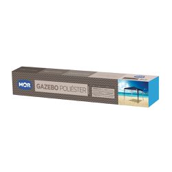 Tenda Gazebo Poliester Oxford Azul com Silvercoating (3m x 3m) - MOR