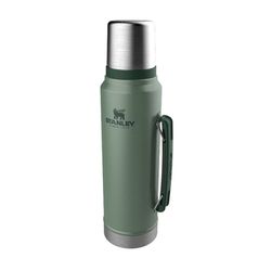 Garrafa Térmica Classic Hammertone Green 1L - STANLEY