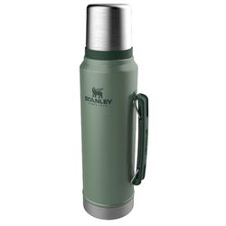 Garrafa Térmica Classic Hammertone Green 1L - STANLEY