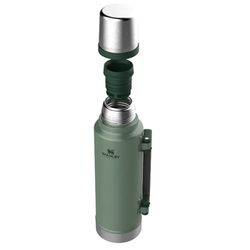 Garrafa Térmica Classic Hammertone Green 1L - STANLEY