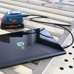 Adaptador de Carregador Portátil USB GAA 18V-24 (Power Bank), 18V, sem Bateria e sem Carregador Bosch 