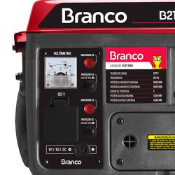 Gerador de Energia a Gasolina 950W 0,95KVA B2T 950 110V 90304060 - Branco