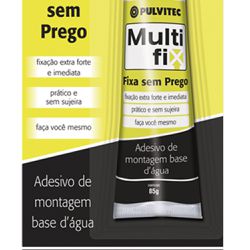 Adesivo Extra Forte Multifix Fixa Sem Prego 85g - Pulvitec